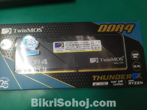 Twinmos Thunder GX 8GB DDR4 3200MHz U-DIMM
